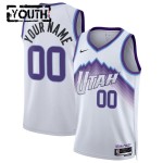 Maillot NBA Utah Jazz Personnalisable Nike 2025-26 Association Edition Blanc Swingman - Enfant